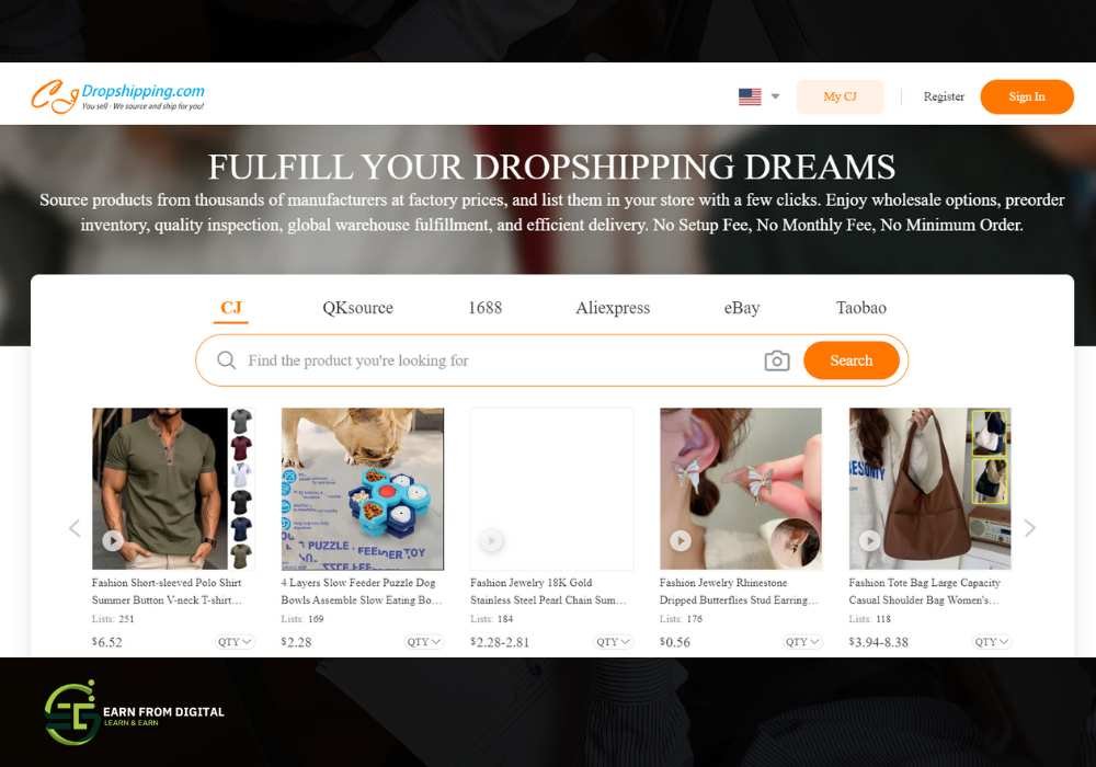 cj dropshipping