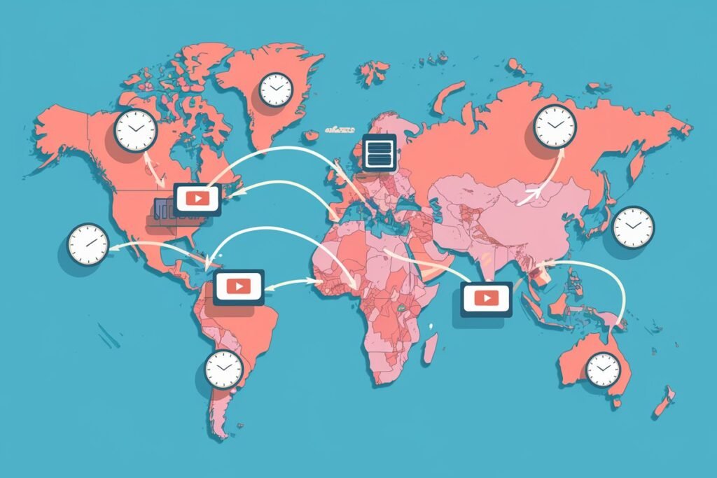 Best Time to Upload YouTube Videos Globally